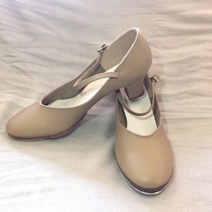 Tan Tap Character Shoes